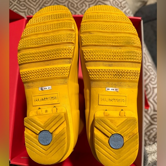 Hunter Boots Original Short Yellow - Picture 8 of 9